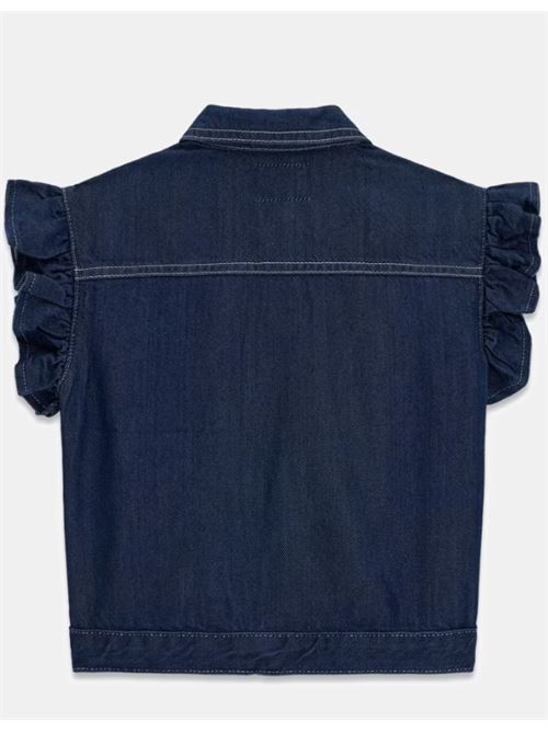 tencel rigid denim vest GUESS | J6GN00 D8280IGOF